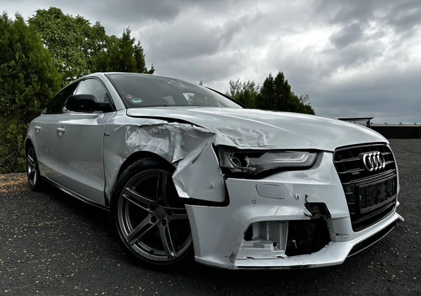 Audi A5 cena 59999 przebieg: 266182, rok produkcji 2016 z Gostyń małe 667